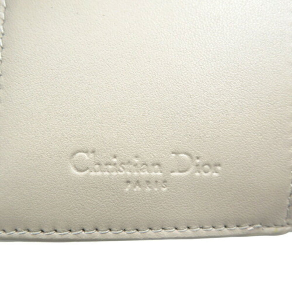 Christian Dior Cites python leather tri fold wall… - image 7
